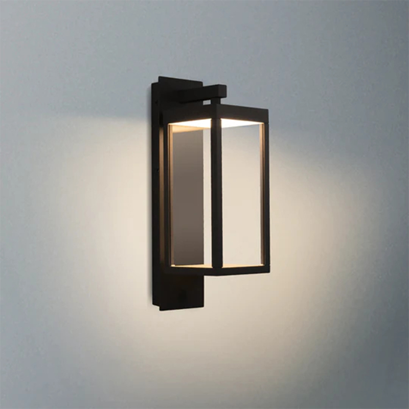 22527 LED hvit/svart/grå IP54 13W 750LM Outdoor Sensor Wall Light