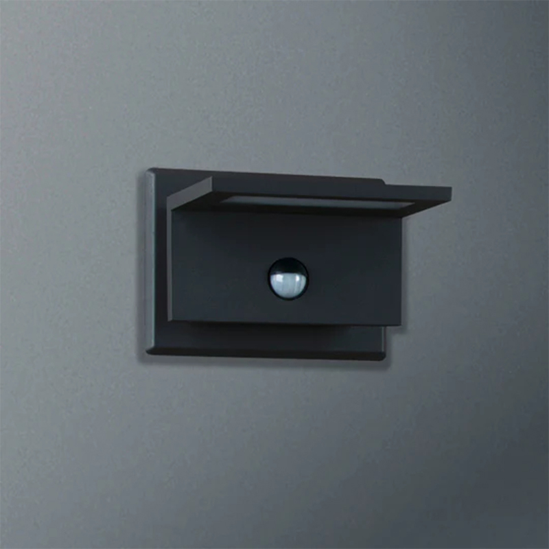 17309 LED SVART/SILVER/HVIT IP54 10W 680LM EXTERIOR WALL LYS